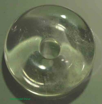 Bergkristall Donut 30 mm
