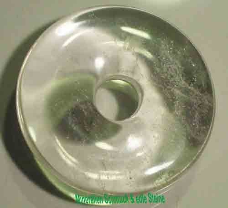 Bergkristall Donut 30 mm