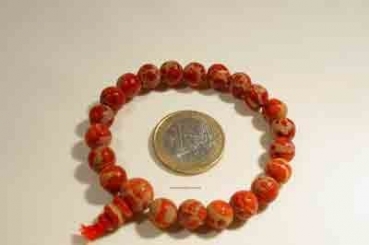 Koralle  POWER BEAD-ARMBAND