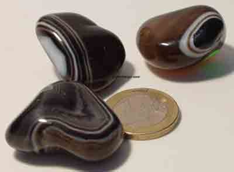 Sardonyx Handschmeichler Edelstein