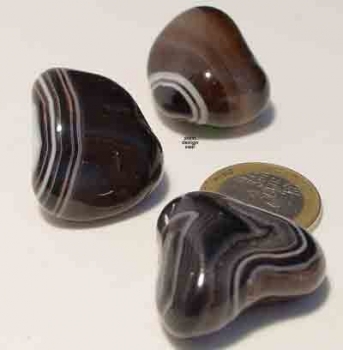 Sardonyx Handschmeichler Edelstein