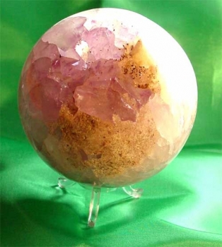 Amethyst Edelstein Kugel Druse  1.240 Gr