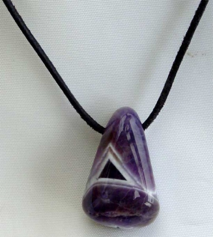 Amethyst  Tropfenform Anh�nger