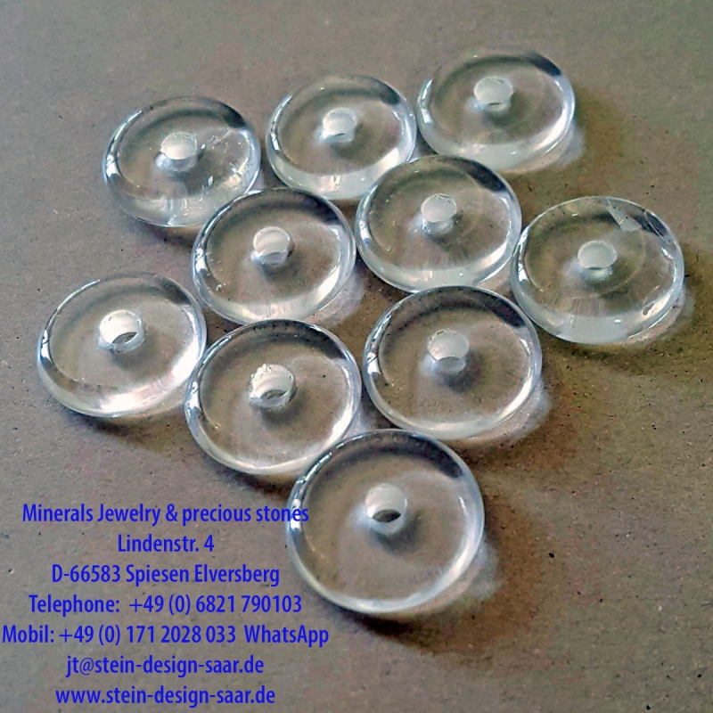 Bergkristall Donut 30 mm