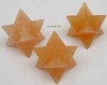 Goldquarz Quarz Merkaba  Lichtk�rper
