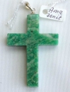 Amazonit Edelstein Benedikt XVI Kreuz