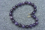Amethyst, Edelsteinkette 16 mm