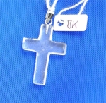 Bergkristall Edelstein Papst Benedikt XVI Kreuz