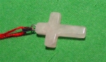 Rosenquarz Benedikt XVI Kreuz