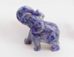 Gl�ckslefant aus Sodalith